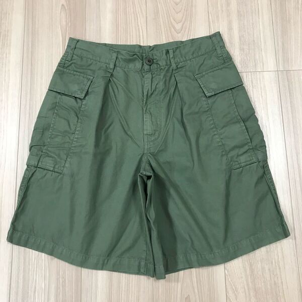 BEAMS UP SIDE CARGO SHORTS SHORT PANTS 6P M-65 ビームス アップサイド カーゴ パンツ ショート ショーツ 軍パン ベイカー ミリタリー