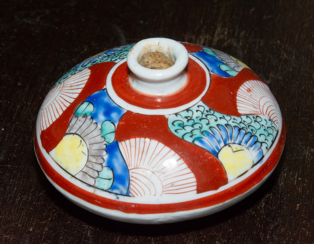 油壺■赤絵の古い油壷 窓兎紋 牡丹 花唐草 一輪挿し 時代物 骨董品 古美術■ 2025年最新】Yahoo!オークション -油壺(アンティーク