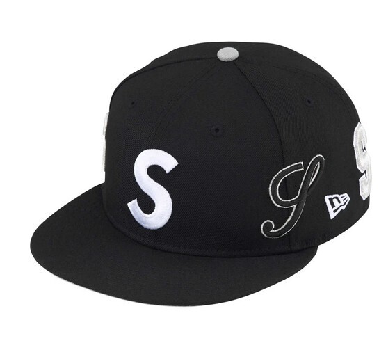 送料無料【黒・7 1/8】Multi S Logo New Era supreme 国内 新品未開封 25ss シュプリーム マルチ Sロゴ ニューエラ ブラック Black 黒色