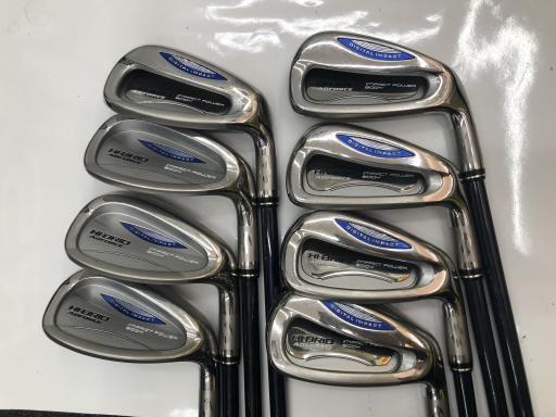 セット販売 中古】 ダンロップ HI-BRID CF1 8S アイアンセット IR HB200