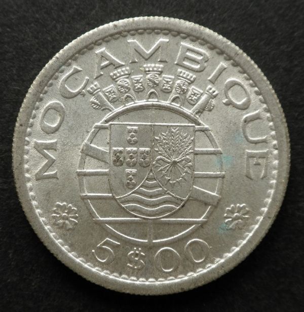 セール！ポルトガル領モザンビークコロニー シルバー20エスクードコイン ポルトガル 1966 20エスクード銀貨 サラザール橋