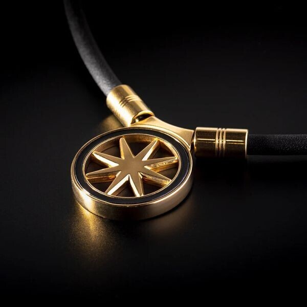 【新品】バンデル Earth アース 2.0 Black×Gold 52cm 磁器ネックレス BANDEL 02-02-00078