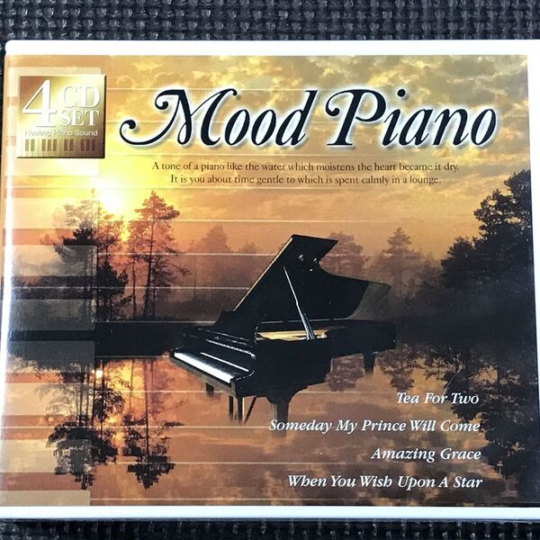 4CD マッシモ・ファラオ MOOD PIANO ムードピアノ Healing Piano Sound MASSIMO FARAO