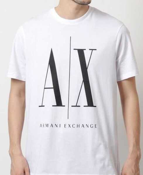 ARMANI EXCHANGE アルマーニ・エクスチェンジ Tシャツ Sサイズ 白 WHITE 新品未使用 メンズ
