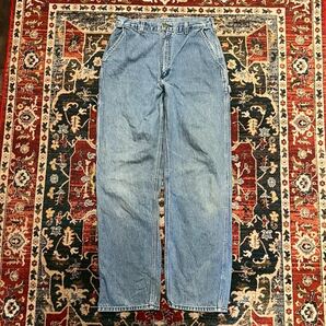 70s Oshkosh ペインターパンツ デニムパンツ ヴィンテージ W74cm S ワークパンツ カーゴパンツ ジーンズ ジーパン オシュコシュ 80s