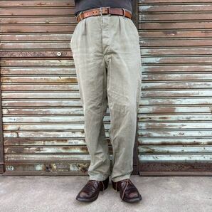70s NVA 東ドイツ軍 実物 ワークパンツ ミリタリー W98cm g52-1 XL ペインターパンツ ユーロ ヴィンテージ グリーン ミリタリーパンツ 80s