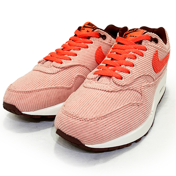 ナイキ エアマックス1 プレミアム コーデュロイ ライトオレンジ 26.0cm NIKE AIR MAX 1 PREMIUM 正規品 FB8915-600 美品 ファッション