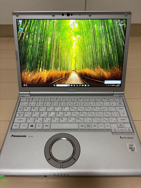 【ほぼ美品/累積6110時間】Panasonic Let’s note CF-SV9 Windows11 SSD256GB メモリ8GB Core i5 ノートPC パナソニック レッツノート