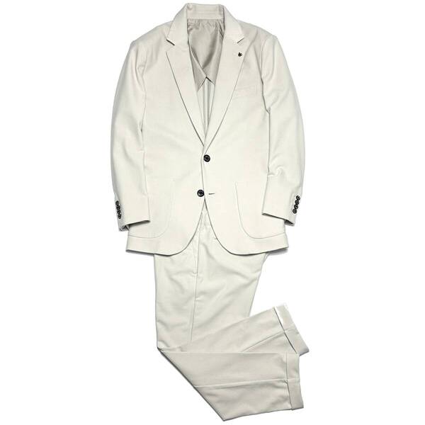 定価14.8万 1piu1uguale3 STRETCH THERMO CORDUROY 2B JACKET&SLACKS Ⅶ ウノピュ ジャケット スラックス セットアップスーツ wjk akm