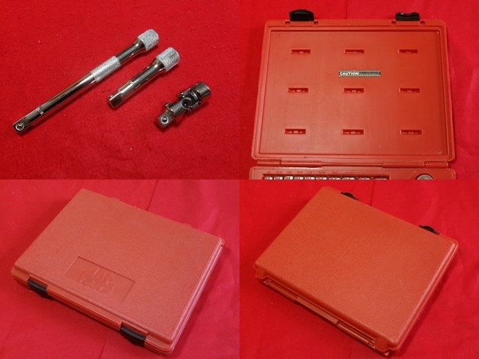 mactools マックツール 差込3/8sq (9.5mm) インチ ミリサイズ ラチェットセット 44PC SX446BR スターターセット ジェネラルサービスセット_サムネイル画像10
