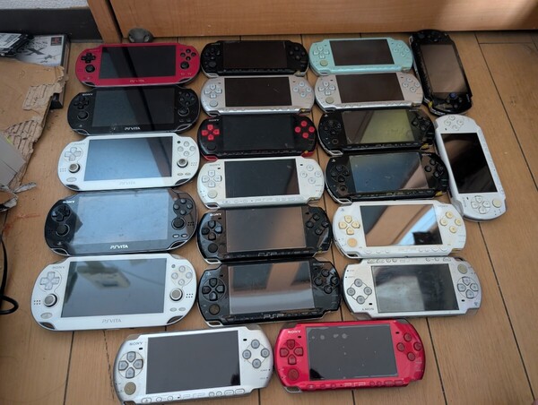 SONY ソニー PS VITA PSP 本体 ゲーム機 21台 まとめて