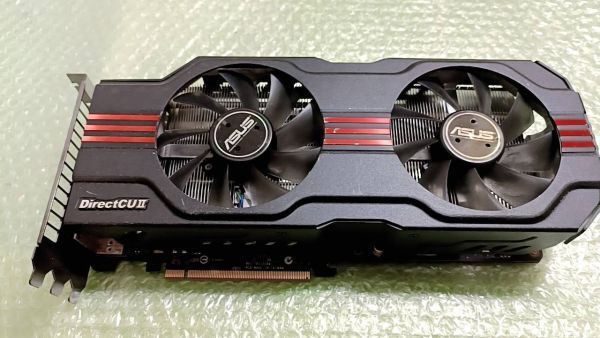 レア ASUS GTX580 1.5GB DVI HDMI PCI-Express グラフィックボード Q38