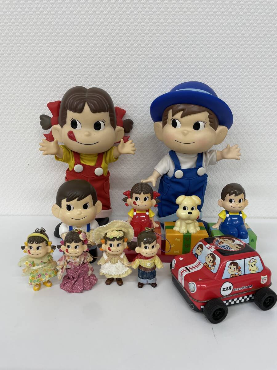 【ペコ、ポコちゃんフィギュアなペア貯金箱(セット)】中古、美品 Yahoo!オークション -「ペコちゃん貯金箱」の落札相場・落札価格