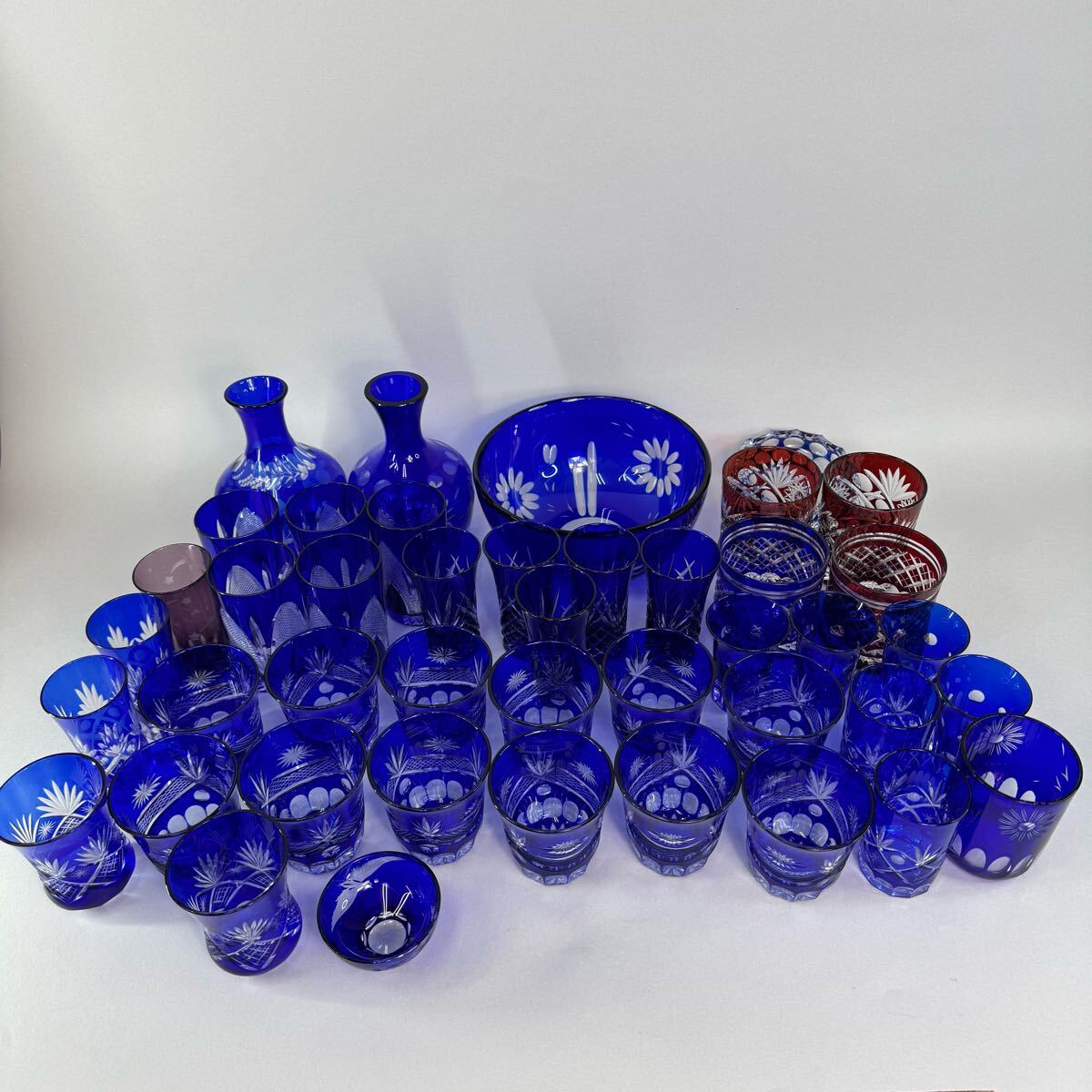 茶道具 切子  硝子デキャンタ Yahoo!オークション -「切子 デキャンタ」(アンティーク