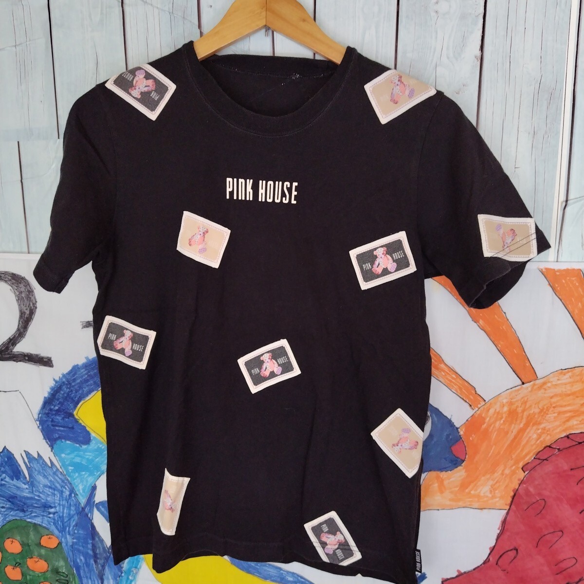 ワコピンクハウスL ピコフリルたっぷりブラックTシャツレディース 2025年最新】Yahoo!オークション -ピンクハウスtシャツの中古品