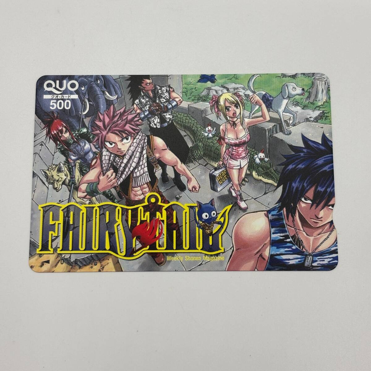 FAIRY TAIL QUOカード Yahoo!オークション -「fairy tail クオカード」の落札相場