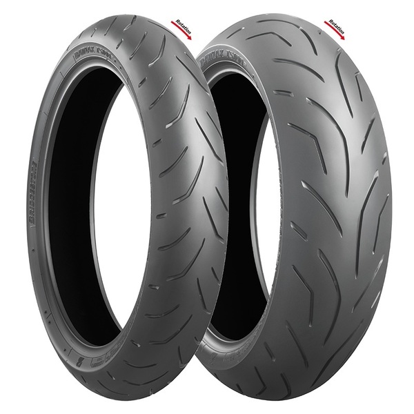 ブリヂストン BATTLAX TS100 110/70ZR17 54W TL 150/60R17 66H TL 前後セット 国内正規品