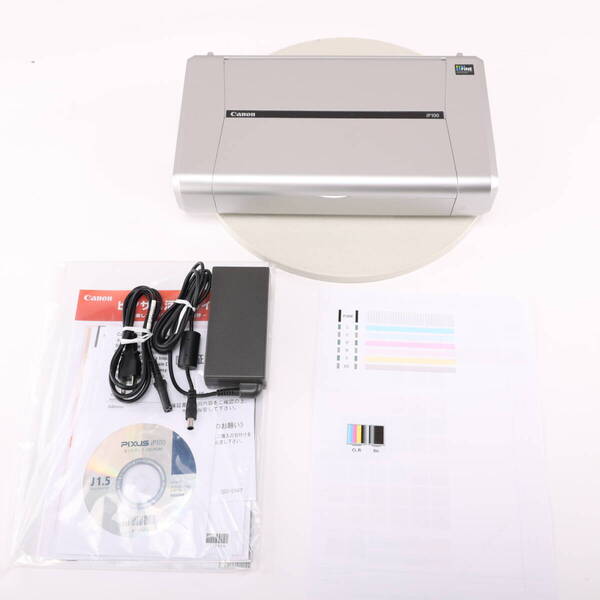 ★☆★領収書可★良品★Canon PIXUS iP100 モバイルプリンター 正常動作品 1789☆★