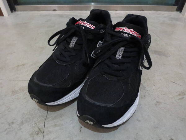 New Balance(ニューバランス) M990BS3 BLACK 27.5㎝ D Made in USA 箱・タグあり