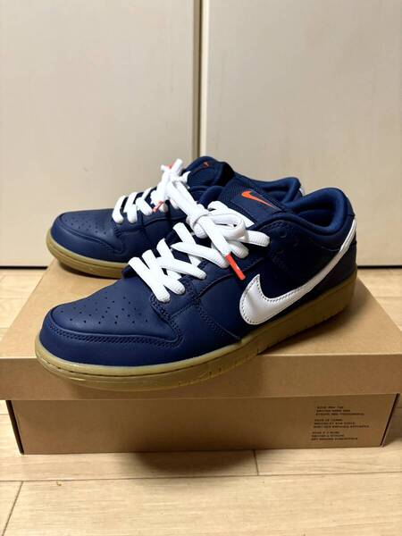 Nike SB Dunk Low Pro ISO Orange Label Navy Gum ナイキ ダンクロー ネイビーガム 27.5cm