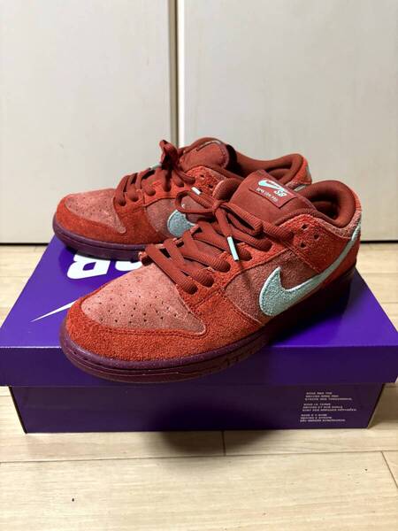 Nike SB Dunk Low ”MYSTIC RED AND ROSEWOOD” ナイキ ダンクロー 配色辞典192 27.5cm