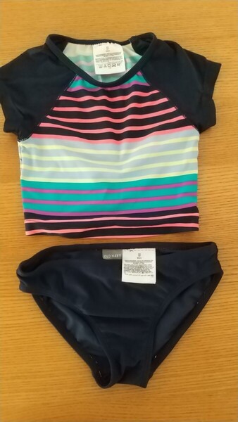 OLD NAVY 子供用 水着 キッズ 110サイズ 中古 送料込み オールドネイビー