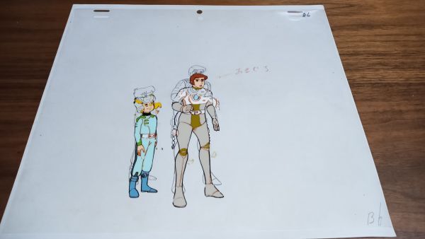 アニメセル画、キャプテンフューチャー 実際に使用された物 Yahoo!オークション -「キャプテンフューチャー」(セル画) の