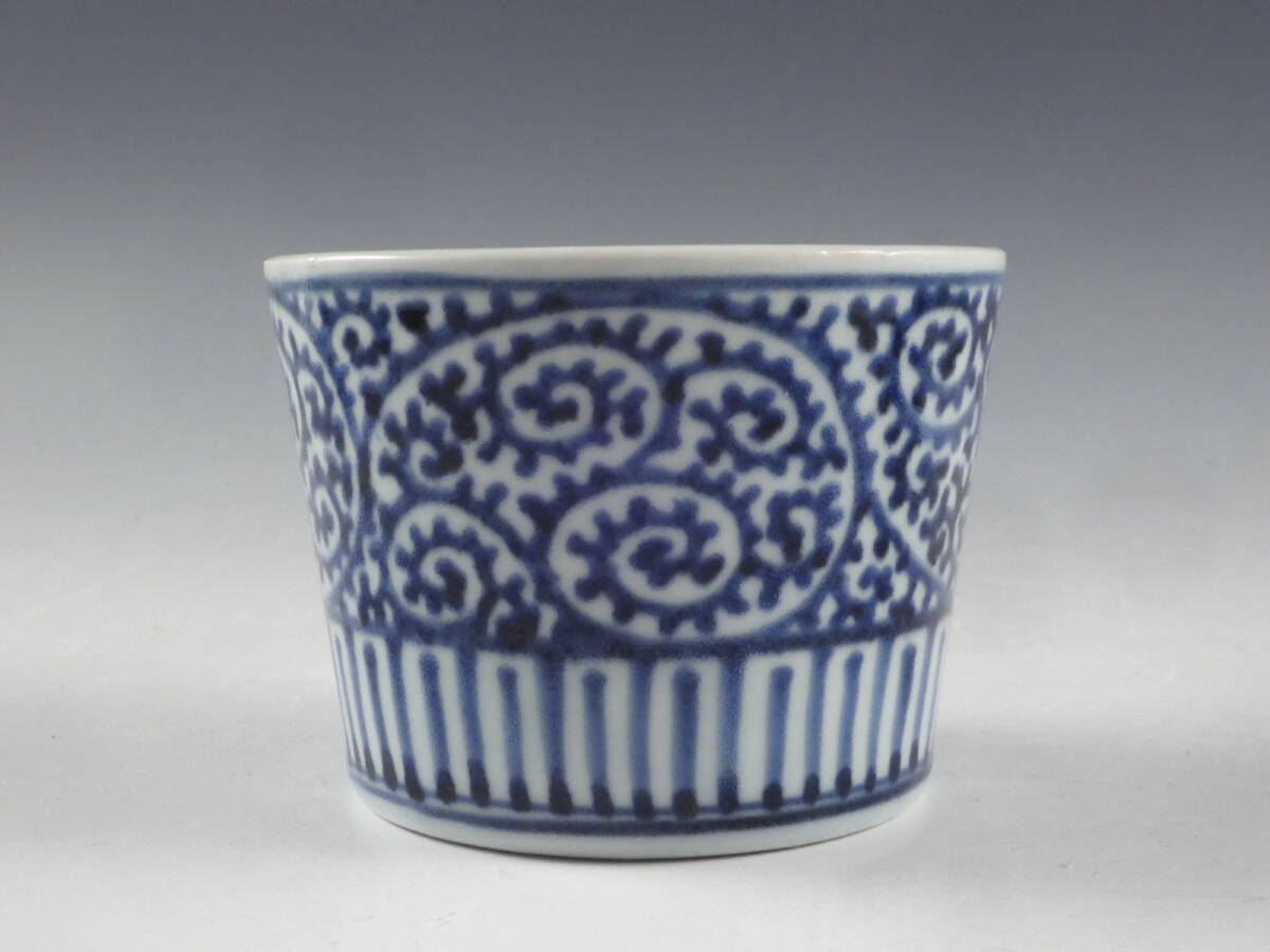 古伊万里 蛸唐草紋 蕎麦猪口 五客 完品 江戸期 Yahoo!オークション -「蛸唐草 蕎麦猪口」の落札相場・落札価格