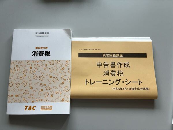 2025 TAC 税法実務 消費税 DVDコ一ス(書き込み無し)