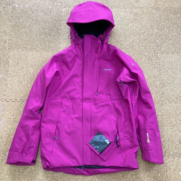 【極美品】フェニックス phenix スキーウェア スキー スノボジャケット スノボ スノーボード Sサイズ メンズ 紫 JACKET 防水