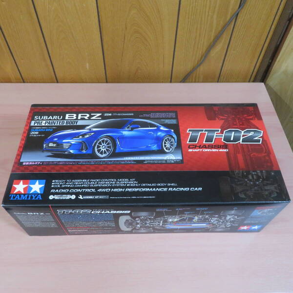 タミヤ 1/10 電動RCカーシリーズ No.702 1/10RC SUBARU BRZ (ZD8) (TT-02シャーシ) 58702