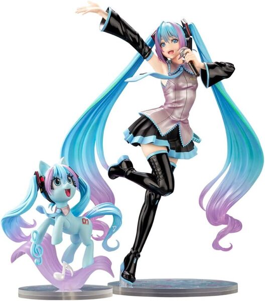MY LITTLE PONY美少女 初音ミク feat. MY LITTLE PONY美少女 1/7スケール PVC製 塗装済み完成品 フィギュア