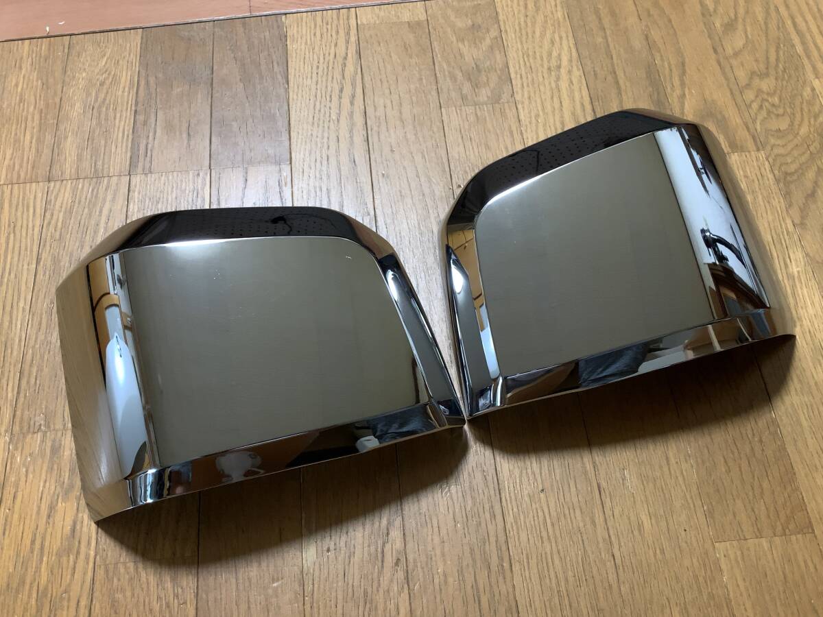 カバー新車外し ハイエース 純正 メッキミラーカバー ミラー Yahoo!オークション -「200系 ハイエース 純正 メッキドアミラー