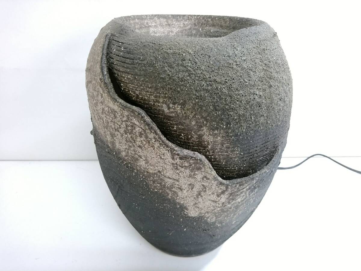 美品 つくばい 電動ポンプ付 和風庭園 オブジェ Yahoo!オークション -「電動つくばい」の落札相場・落札価格