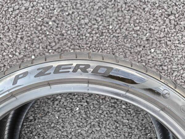 【美品!!送料無料!!】P-ZERO 245/35/19(93Y)XL L約8.5分山 SPORT PZ4 ピレリ PIRELLI タイヤ 4本セット ランボルギーニ認証