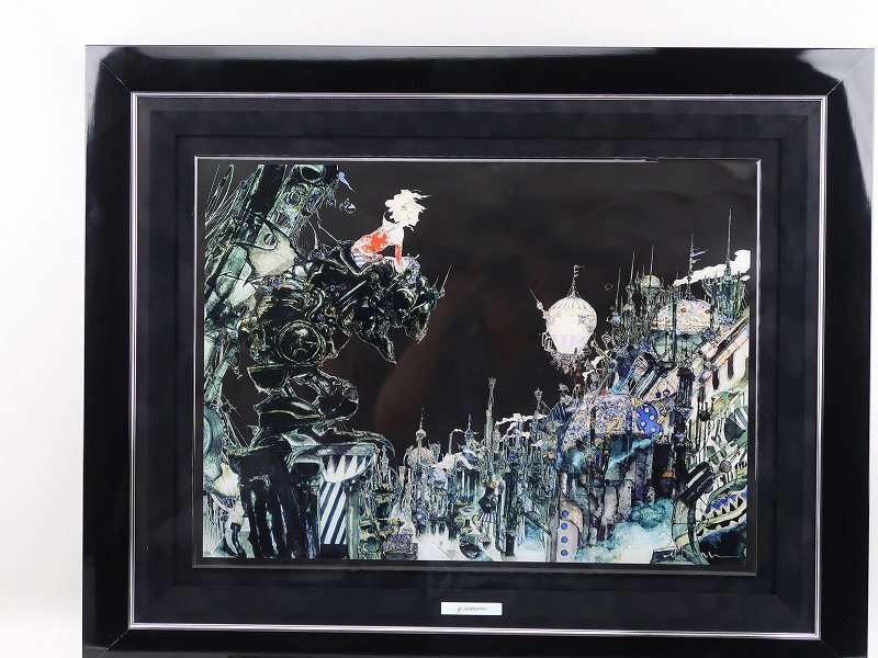 【値下げ】【FF15】天野喜考 版画 「Night」保証書あり美品 Yahoo!オークション -「天野喜孝 街」の落札相場・落札価格