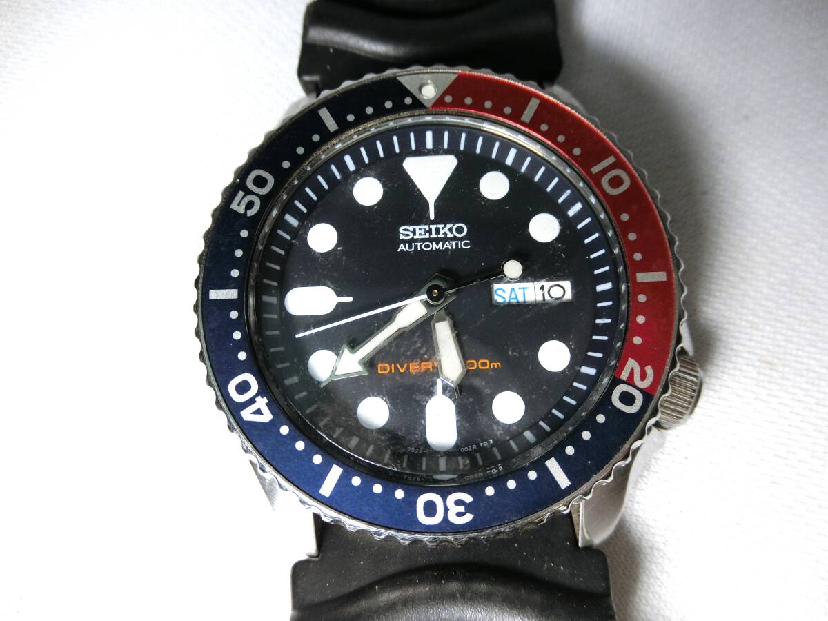 Yahoo!オークション -「seiko ダイバー ネイビー」の落札相場