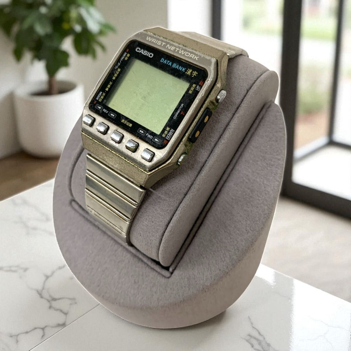 【可動品】希少品 CASIO カシオ データバンク 腕時計 DKW-100 Yahoo!オークション -「dkw-100」の落札相場・落札価格