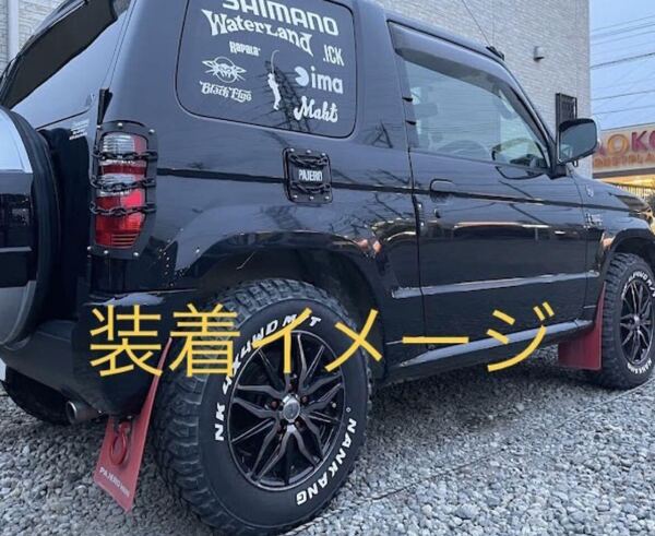 三菱 パジェロミニh58a 56a給油口カバー ミニパジェロ フューエルタンクカバー
