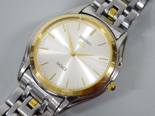 ドルチェ セイコー SEIKO K18ベゼル 天然石文字盤 メンズ腕時計 834 Yahoo!オークション -「セイコー ドルチェ 18金」の落札相場