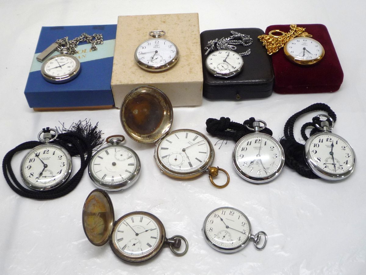 懐中時計 まとめ 大量 ジャンク品 部品 セイコー プレシジョン ウォルサム Yahoo!オークション -「ウォルサム 懐中時計 ジャンク」の落札