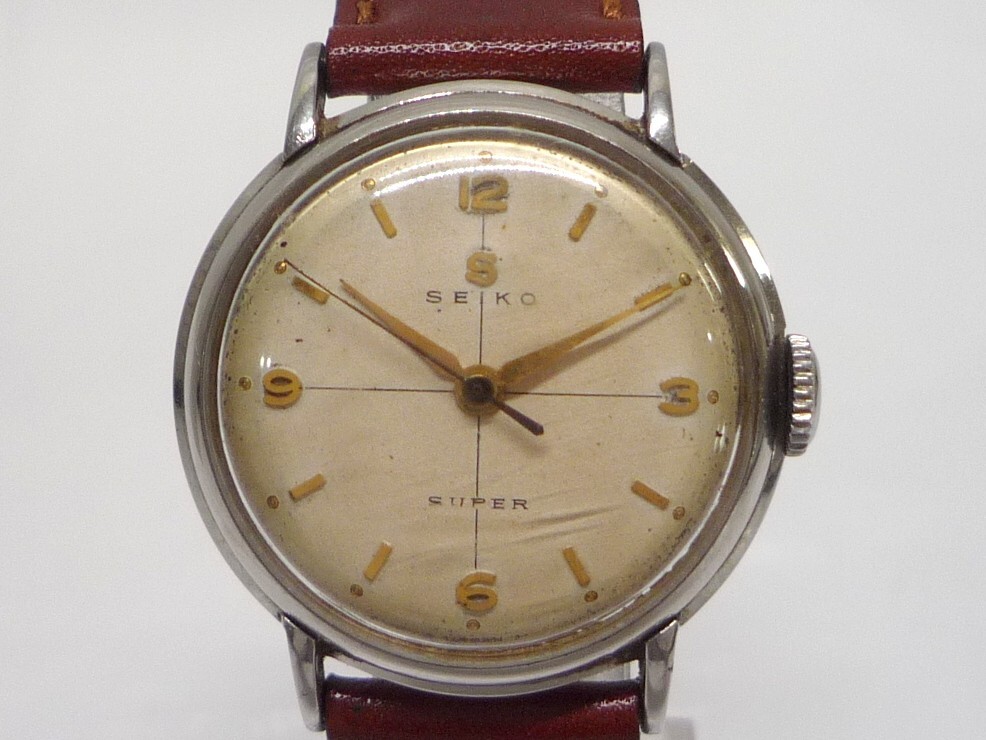半額 アンティークSマークのSEIKO 手巻 稼働 今日迄同時代交換ベルト付き Yahoo!オークション -「セイコー sマーク」(アクセサリー、時計