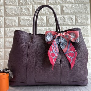 極美品★HERMES エルメス ガーデンパーティーPM ネゴンダ カシス