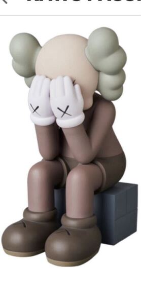 新品 未開封 国内正規品 KAWS PASSING THROUGH BROWN COMPANION カウズ コンパニオン ブラウン 茶色 メディコムトイ フィギュア 人形