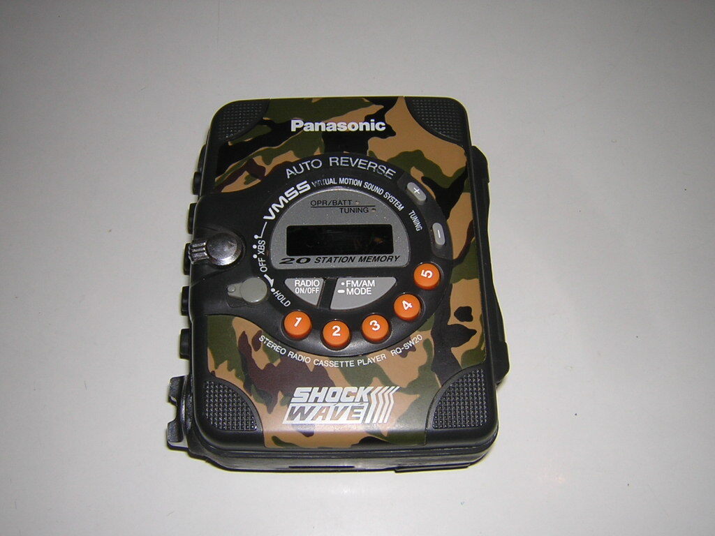 ジャンク パナソニックPanasonic ショックウェーブ迷彩 Yahoo!オークション -「パナソニック shock wave」(カセット