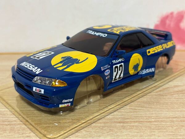 送料無料 京商 ミニッツレーサー トランピオ スカイライン GT-R R32 KYOSHO MINI-Z RACER CIESSE PIUMINI TRAMPIO SKYLINE 1990JTC 当時物