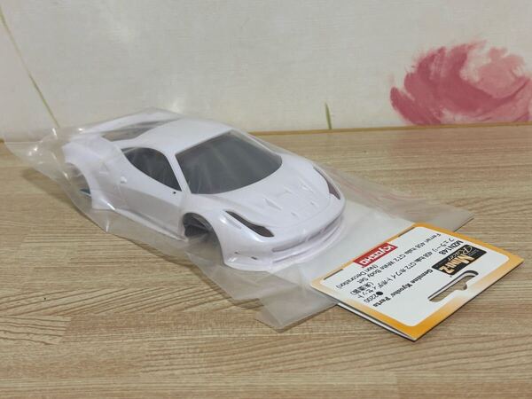 送料無料 京商 ミニッツレーサー フェラーリ 458 イタリア GT2 ホワイトボディセット KYOSHO MINI-Z RACER Ferrari Italia White Body Set