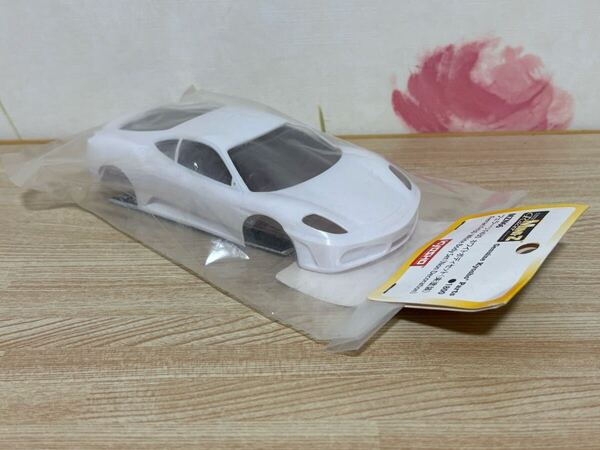 送料無料 京商 ミニッツレーサー フェラーリ F430 ホワイトボディセット KYOSHO MINI-Z RACER Ferrari White Body Set スーパーカー