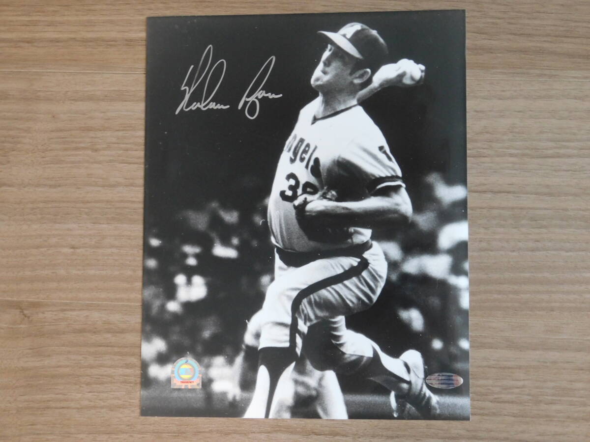 ノーラン・ライアン、直筆サイン入、フォトフレーム、MLB公式商品。MLB証明刻印 Yahoo!オークション -「ノーランライアン サイン」の落札相場