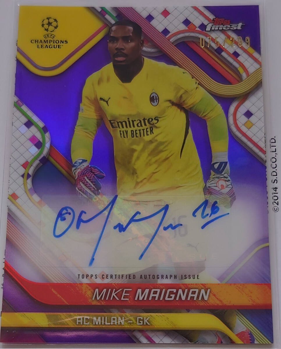 特価　ACミラン【04/05シーズン】 直筆サインペナント　限定サイン　ペナント AC Milan ACミラン 21-22 セリエA優勝記念 ペナント MISCU0006